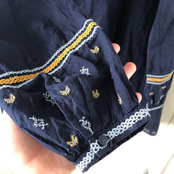 Aritzia Sunday Best Elendra Dress in Navy Blue M - Picture 4 of 8